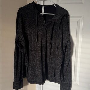 Lululemon Black Patterned Jacket